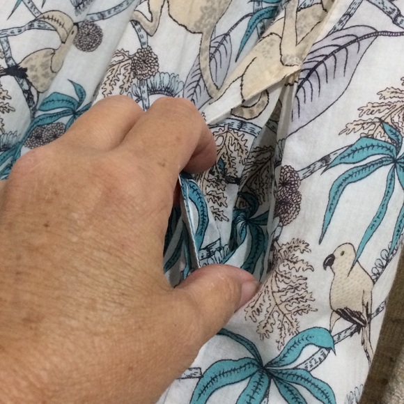 Roller Rabbit Jungle Print Smocked Dress - Picture 5 of 10